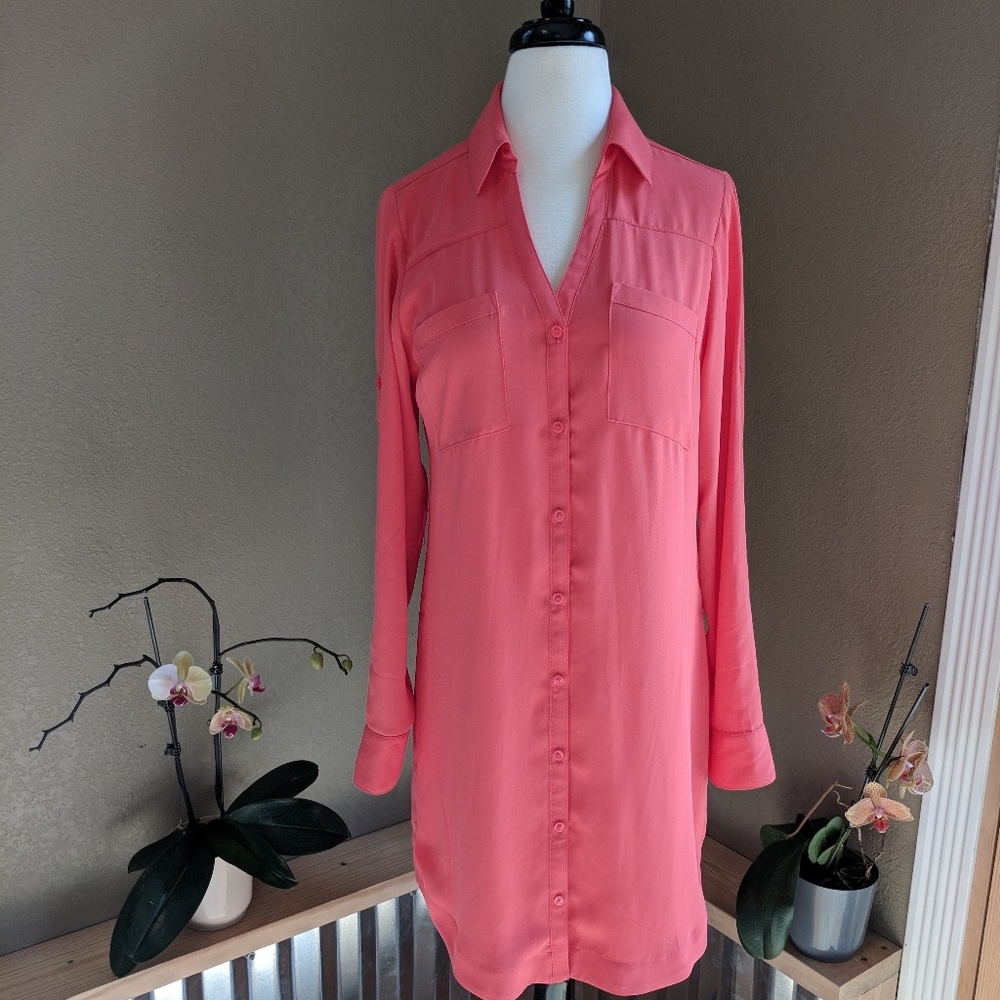 💫SOLD 💫 Express portofino shirt dress - Picture 2 of 5